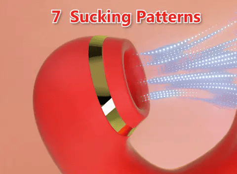 flavour sucking vibrator LICKLIP Rose glass suckers Tongue Vibrator with main image 0