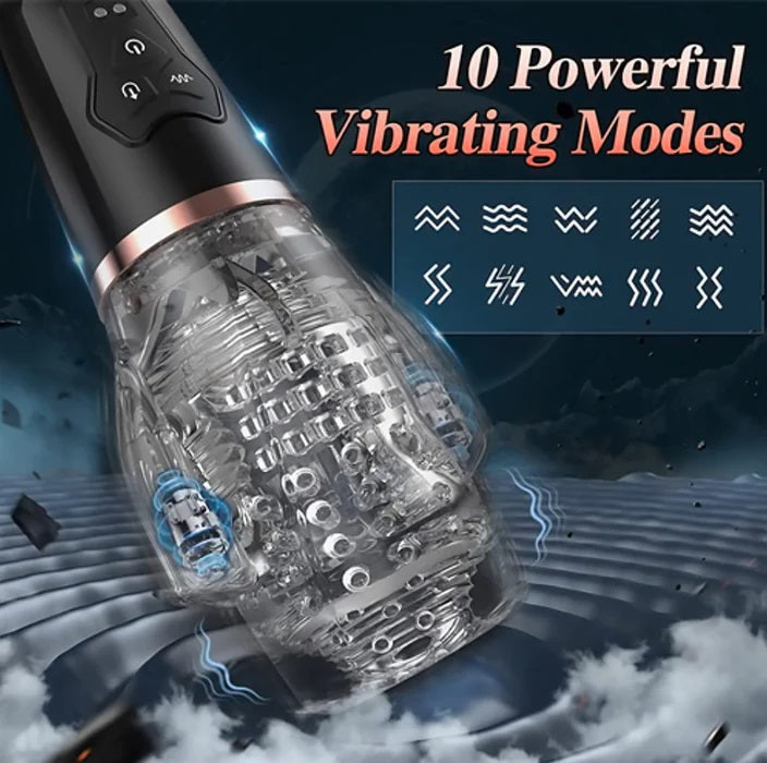 Gawk Gawk Masturbador Succión Y Vibración