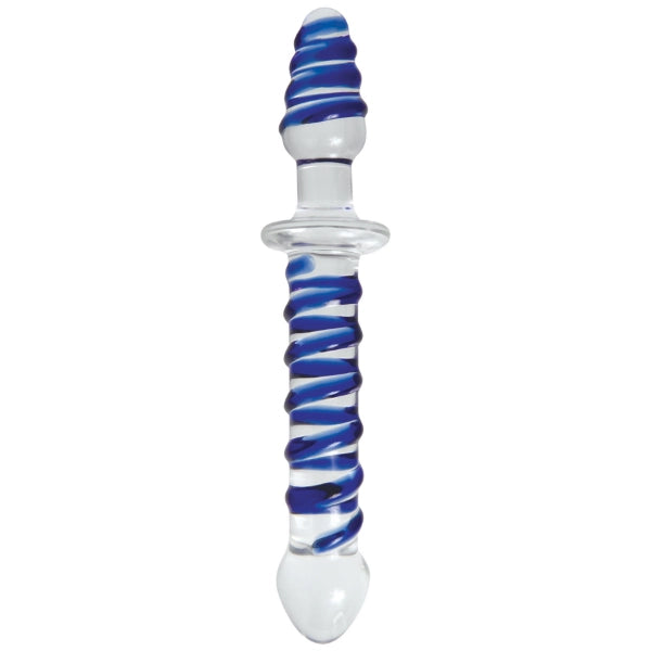 Twisted Love Glass Dildo Anal Toy
