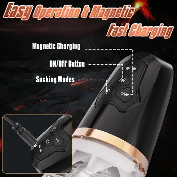 Gawk Gawk Masturbador Succión Y Vibración