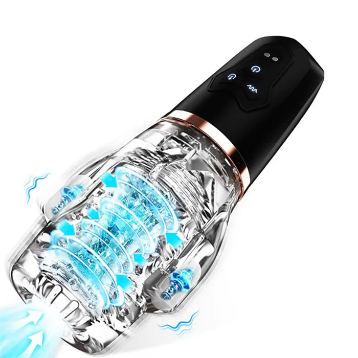 Gawk Gawk Masturbador Succión Y Vibración