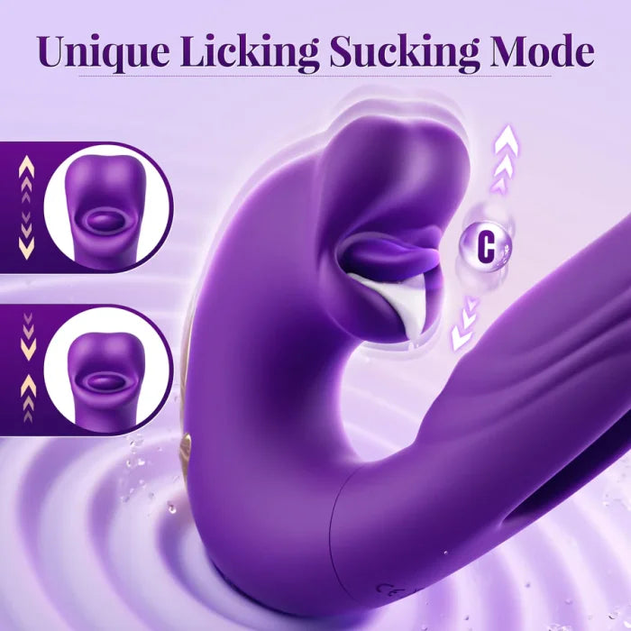 💥2026 NEW G-SPOT VIBRATOR 💞 7 Vibration & 5 Licking Modes + Free Mystery Gift | 30-Day Fast Refund
