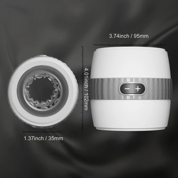 Estimulador de pene con vibración abierta