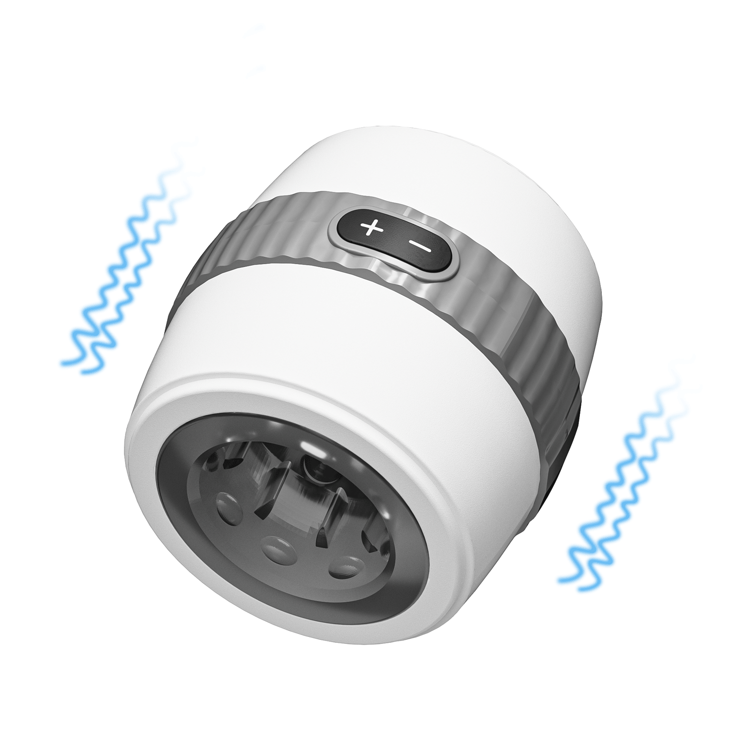 Estimulador de pene con vibración abierta