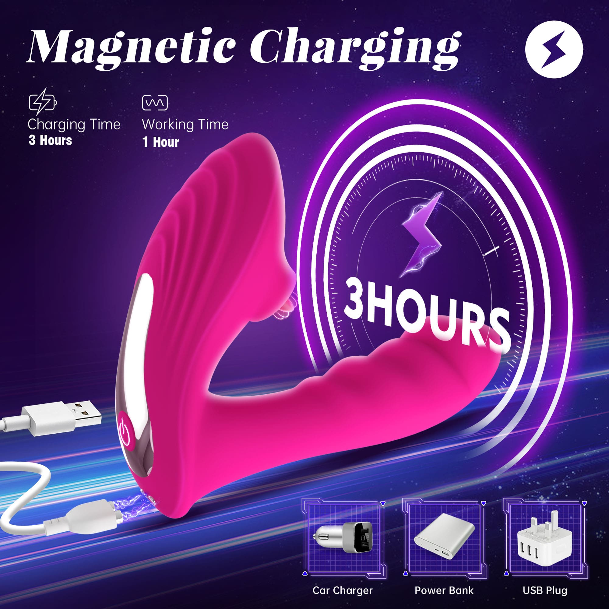 Erica - 10 Sucking Modes G-Spot Stimulation Wearable Sucking Vibrator