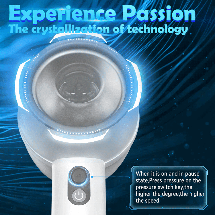 Copa masturbadora automática masculina