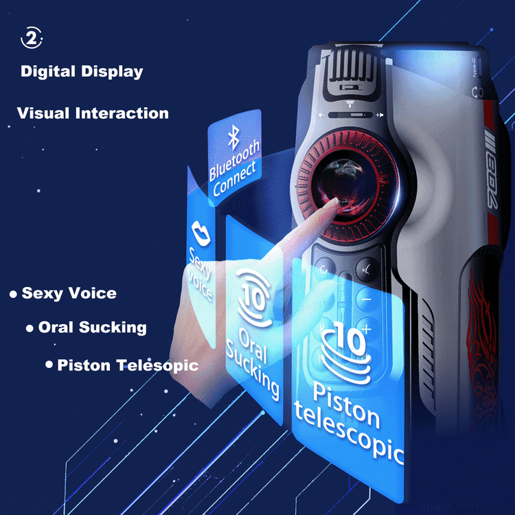 playfulsextoy Electric‑Oral Sucking Male Masturbators