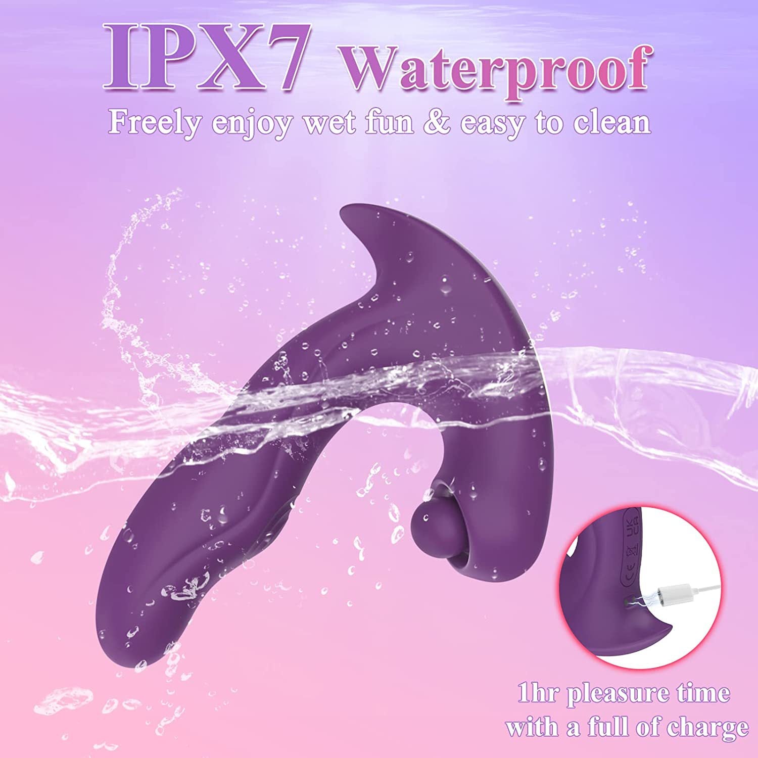 Rabia - Clitoral Vibrator 3 in 1 G-Spot Stimulator