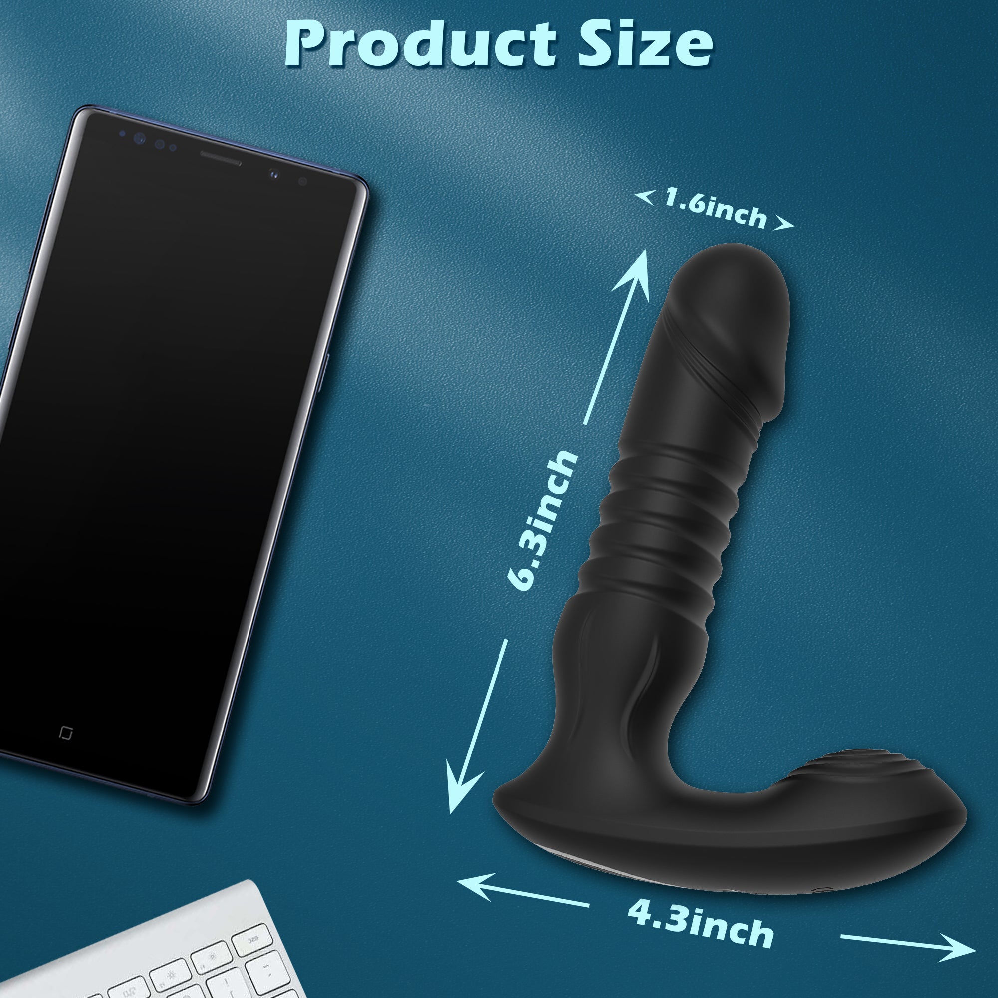 Thrusting Vibrating Prostate Massager