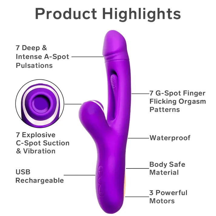 flapping clit vibrator