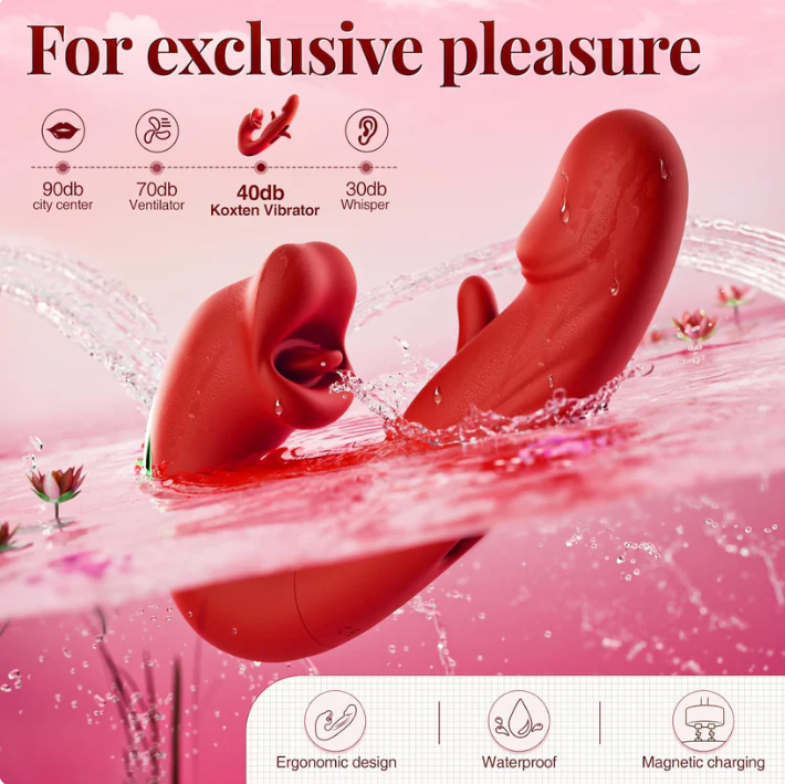 💥2026 NEW G-SPOT VIBRATOR 💞 7 Vibration & 5 Licking Modes + Free Mystery Gift | 30-Day Fast Refund