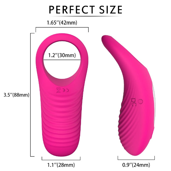 Full Silicone Vibrating Cock Ring