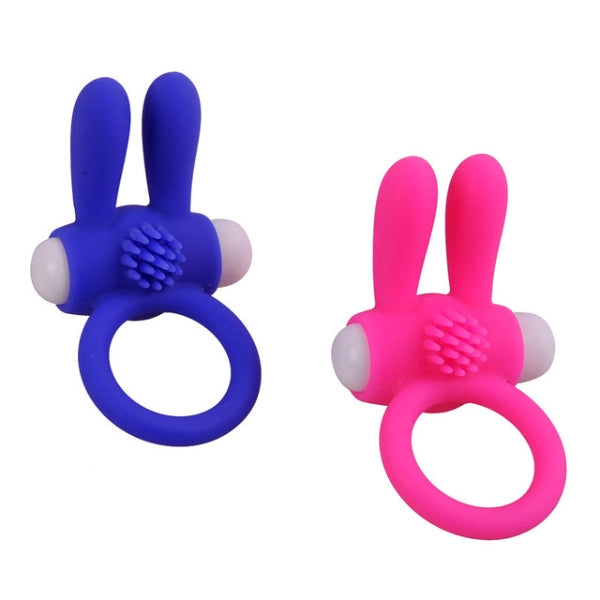 Mini Penis Ring Vibrating Rabbit Cock Ring Male Vibrator