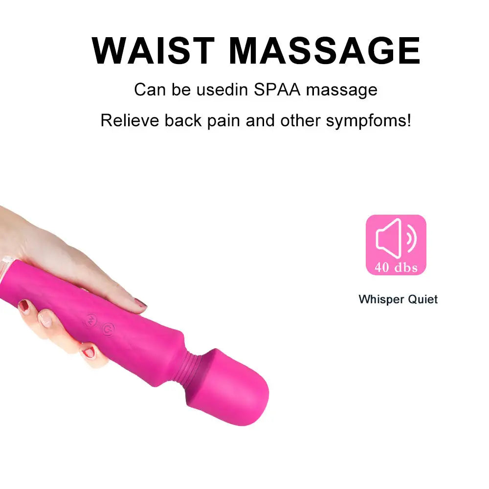 Prisc - Magic Stick Massager 9 Frequency Vibration
