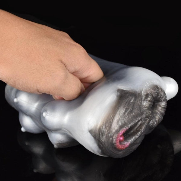 Soft Silicone Cow Pocket Pussy Toy for Men