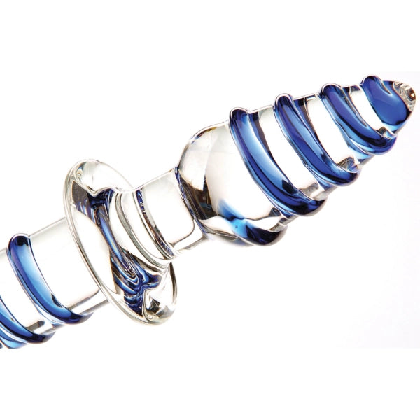 Twisted Love Glass Dildo Anal Toy