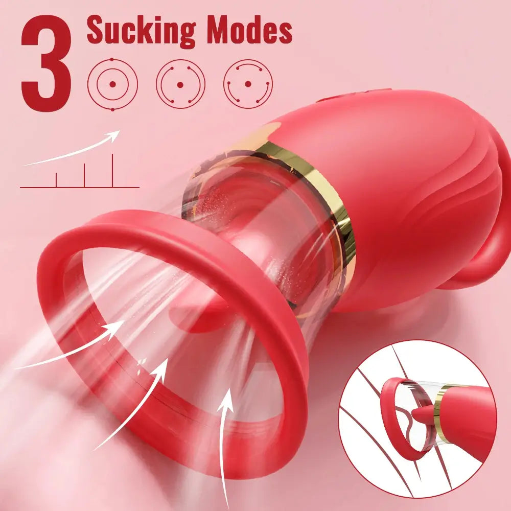 Ada - Sucking Tongue-licking & Vibrating Clit Nipple Stimulator