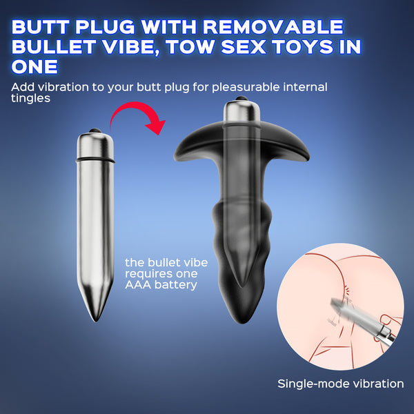 Anal Sex Toy Vibrating Butt Plug