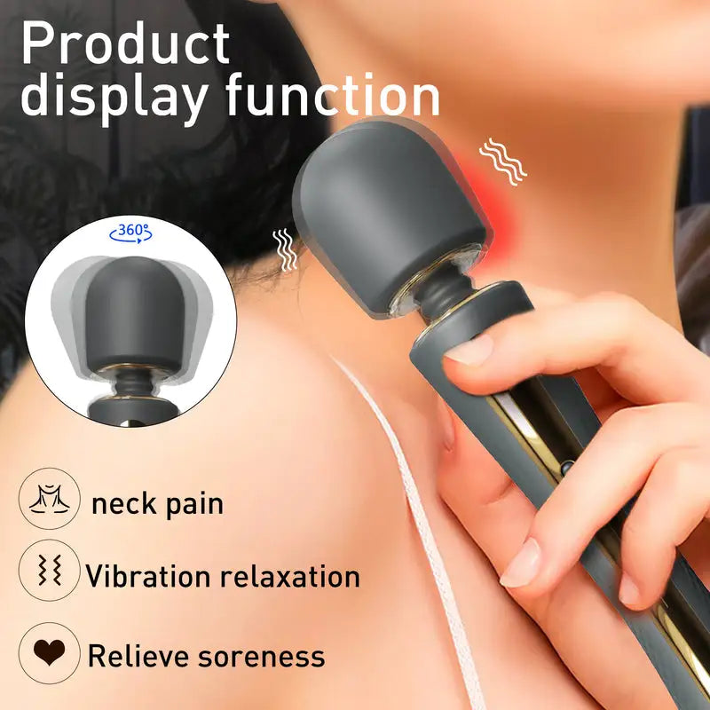Luxurious smart electric massage stick