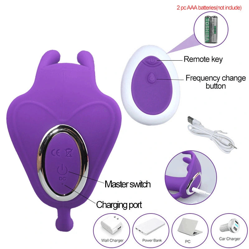 Karen - Wearable Butterfly Vibrator Sex Toys with Wireless Remote Control