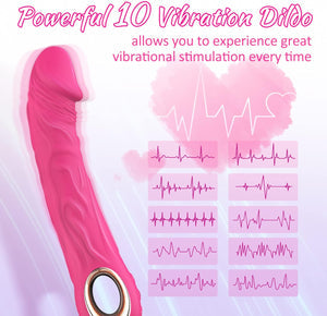 10 Powerful Realistic Silicone G-Spot Vibrator