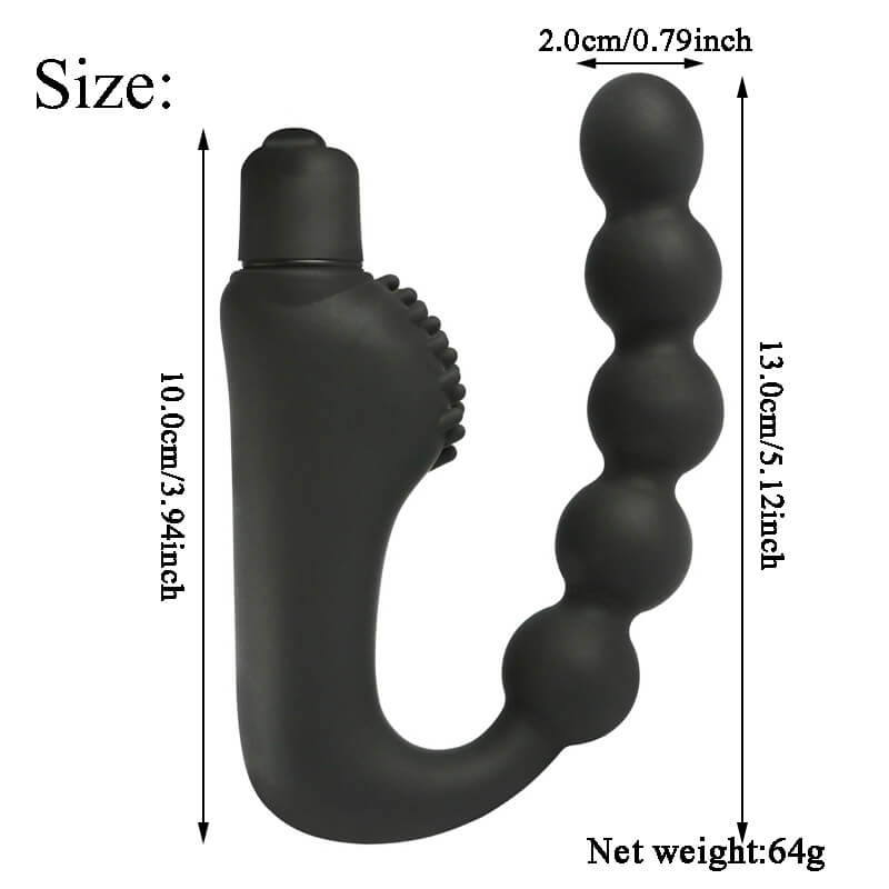 Prostate Anal Plug G-Spot Vibration Massager Anal Beads LGBTQ