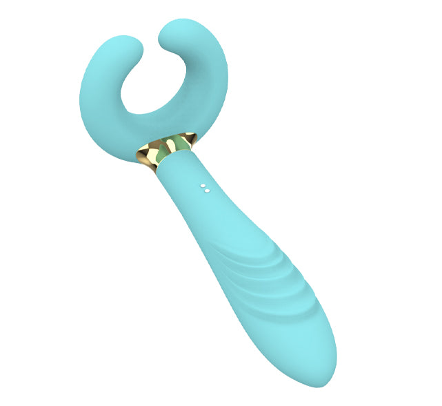 Magnetic Charging C-Shaped Three-Head Vibrator For Couples Single Magnetic Charging C-Shaped Three-Head Vibrator For Couples Single