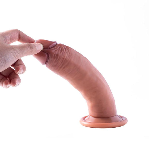 Leo - 8 Inch Realistic Suction Cup Dildo