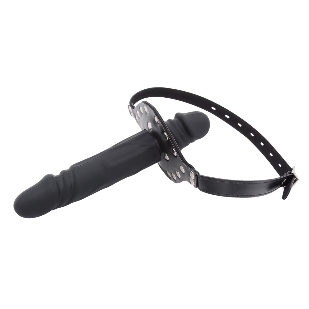 SM Double Head Dildo Mouth Plug Deep Throat Sex Toys SM Double Head Dildo Mouth Plug Deep Throat Sex Toys