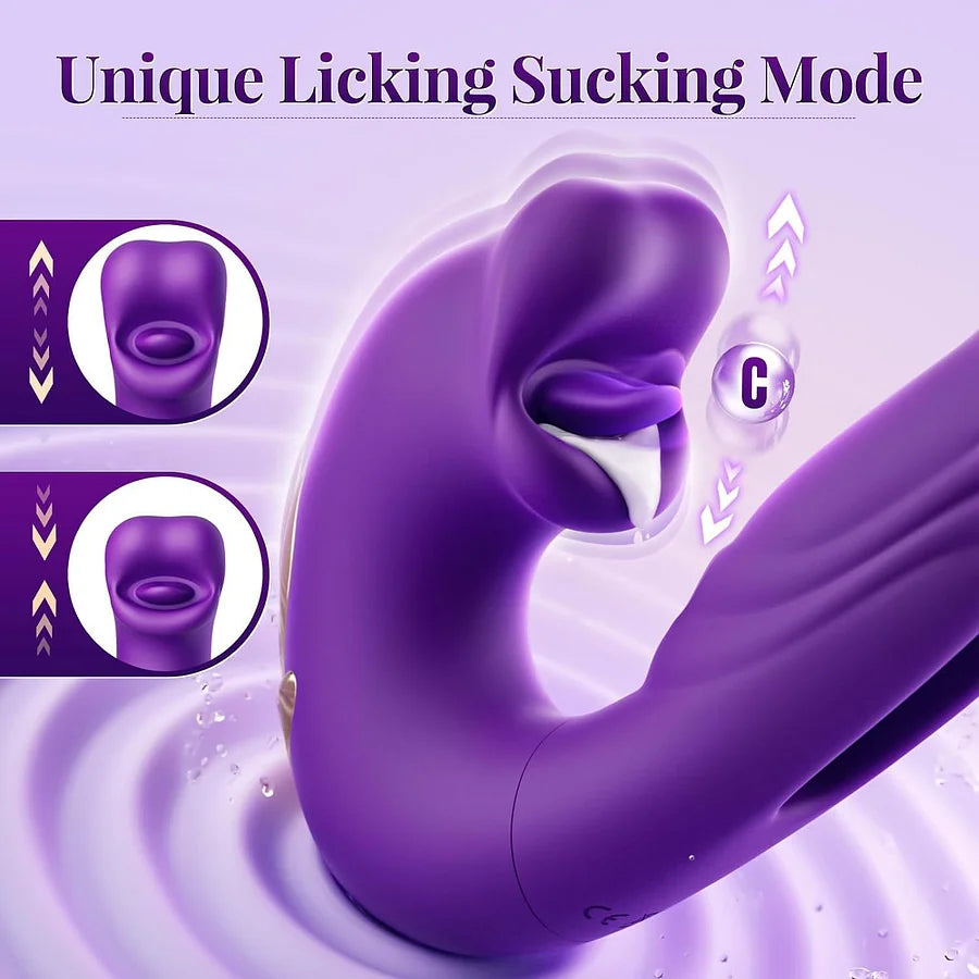 💥2026 NEW G-SPOT VIBRATOR 💞 7 Vibration & 5 Licking Modes + Free Mystery Gift | 30-Day Fast Refund
