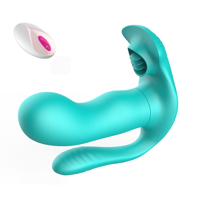 3 in 1 Anal Vibrator Butt Plug With 9 Frequency Vibration