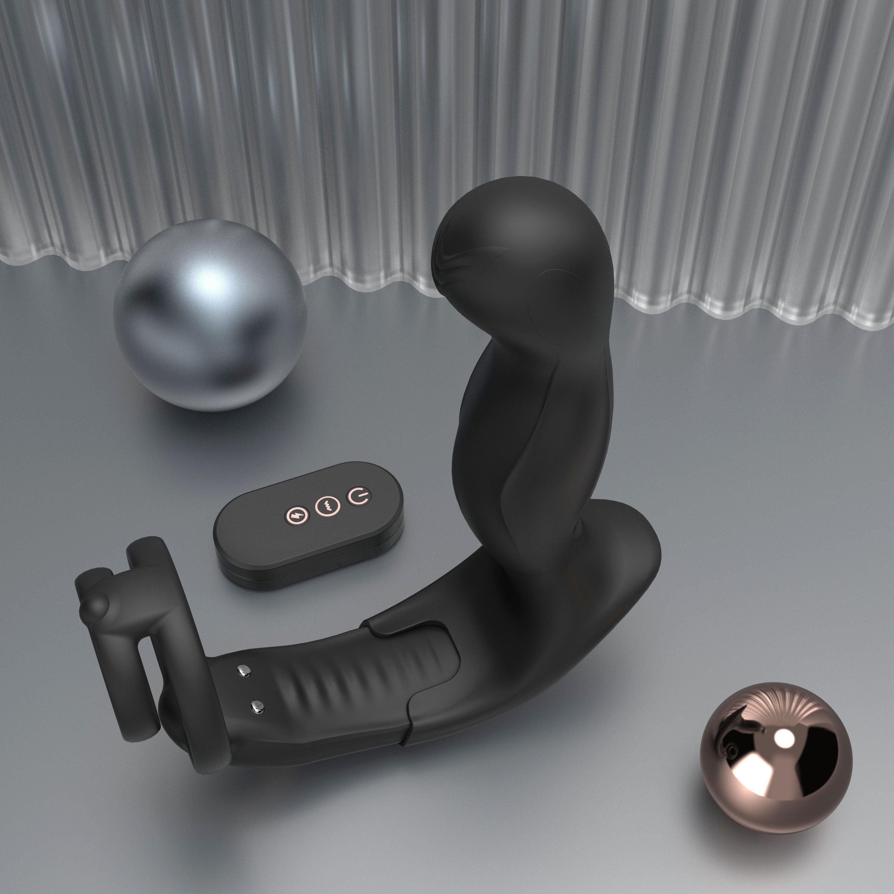 LGBTQ Prostate Vibrator Wireless Remote Control Electric Shock Vibrati