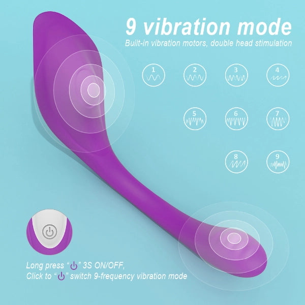 Wearable remote controlled G-spot Clit vibrator
