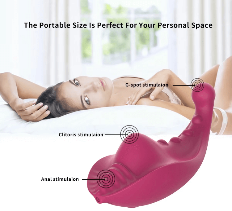 Remote Control Masturbation Vibrator Silent Wearable Clitoral Stimulation Sex Egg