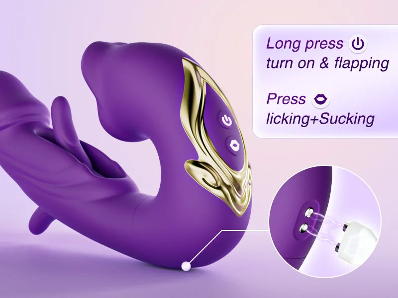 💥2026 NEW G-SPOT VIBRATOR 💞 7 Vibration & 5 Licking Modes + Free Mystery Gift | 30-Day Fast Refund