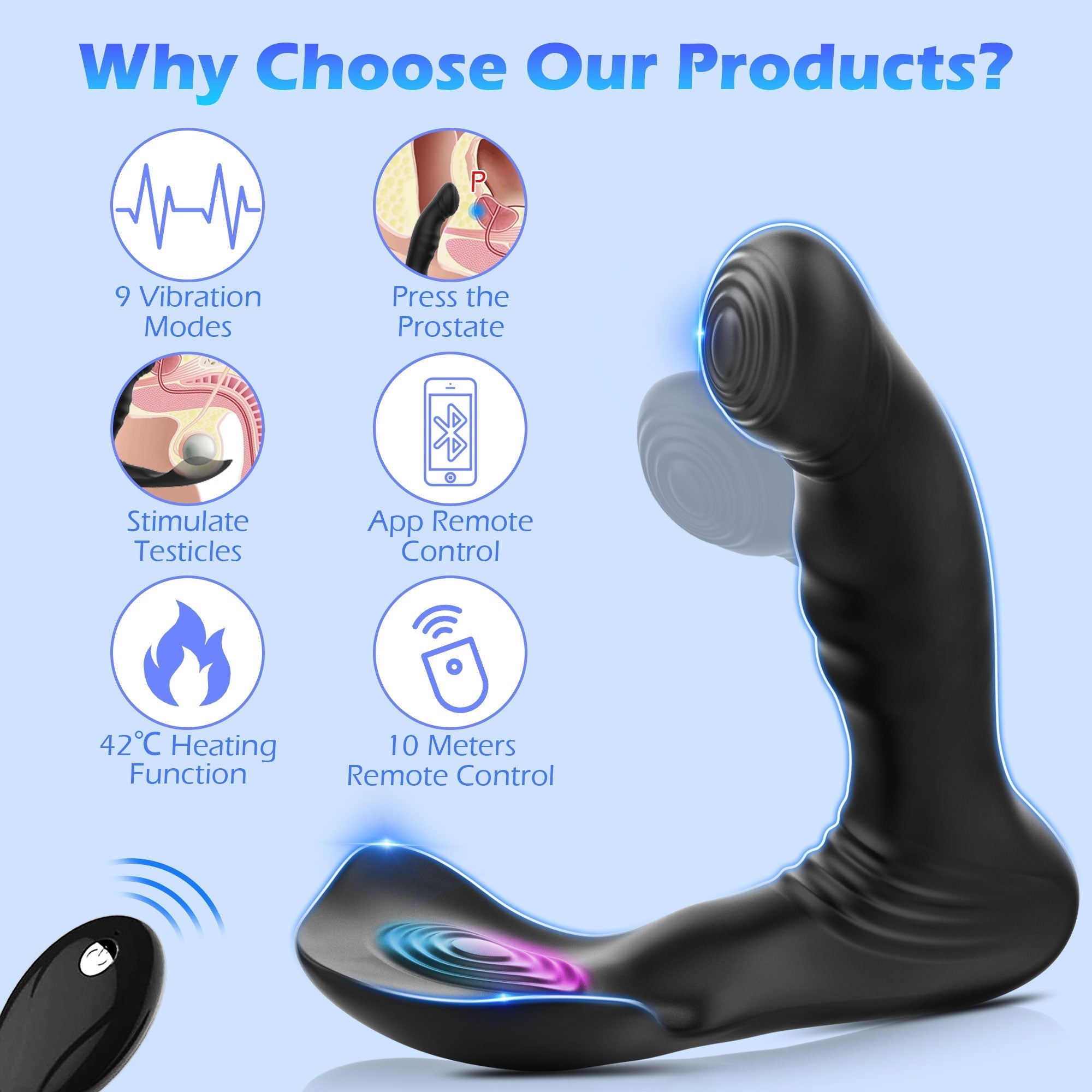 Hal - App Control Prostate Massager