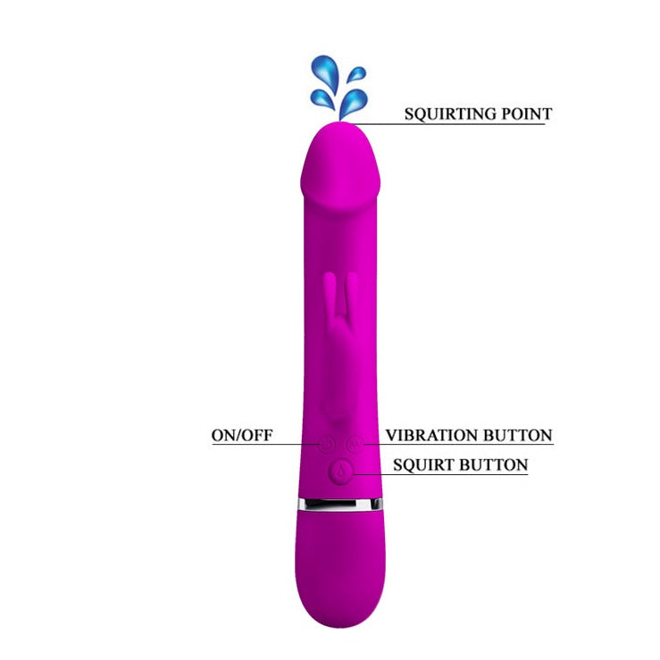 Alma - Ejaculating Clitoral Stimulation Rabbit Vibrator