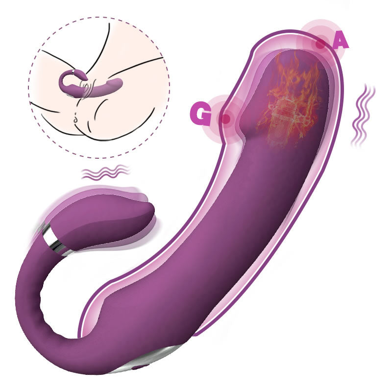 vibrator with clit massager Carla