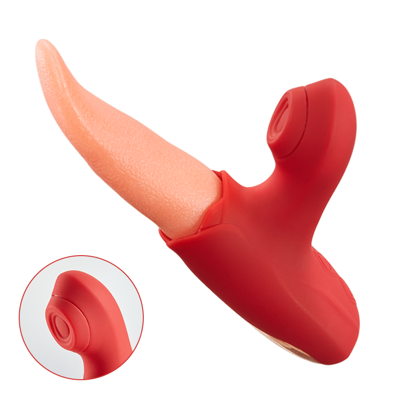 Ferne - Flapping Tongue Licking G Spot Clitoral Sucking Vibrator