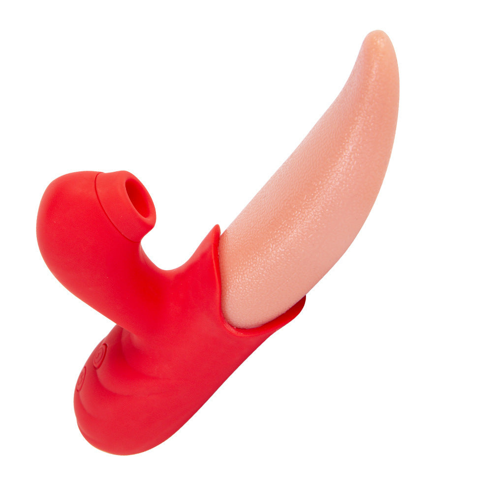 Ferne - Flapanta Lango Lekanta G Punkto Klitora Suĉa Vibrilo