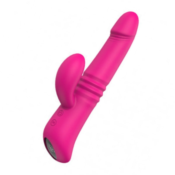 Kris - Large Penis Thrusting & Heating Rabbit Vibrator