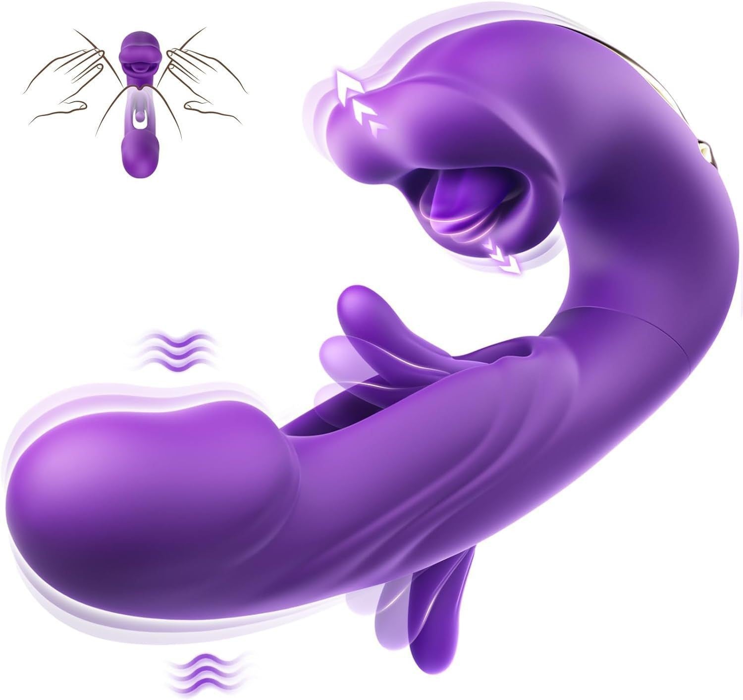 💥2026 NEW G-SPOT VIBRATOR 💞 7 Vibration & 5 Licking Modes + Free Mystery Gift | 30-Day Fast Refund