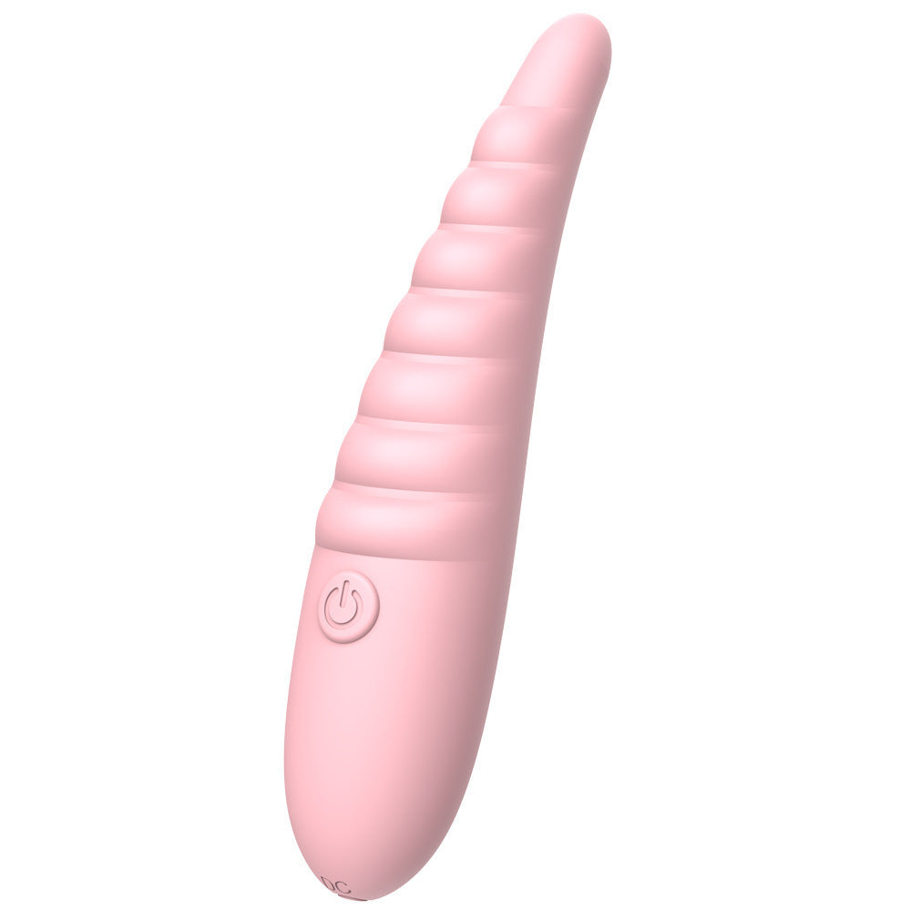 Bamboo Shoot-Shaped Liquid Silicone Vibrator Massager LGBTQ Bamboo Shoot-Shaped Liquid Silicone Vibrator Massager LGBTQ