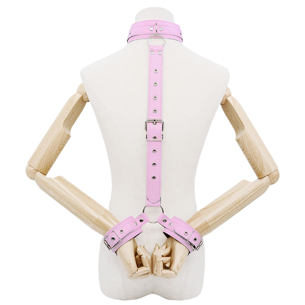 Sm Props Bondage Training Sex Toys Leather Handcuffs Collar Sm Props Bondage Training Sex Toys Leather Handcuffs Collar