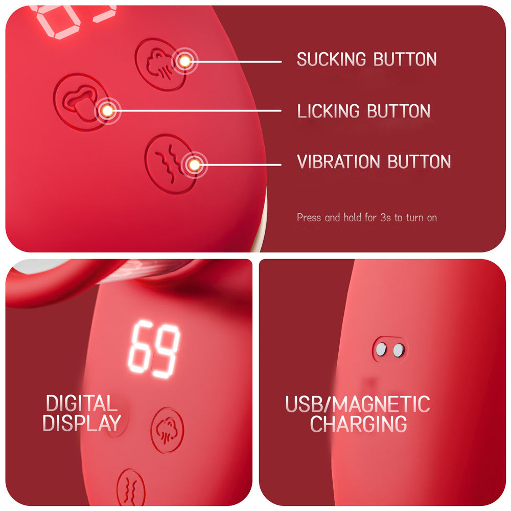 Enid - Clitoral Sucking Licking Vibrator