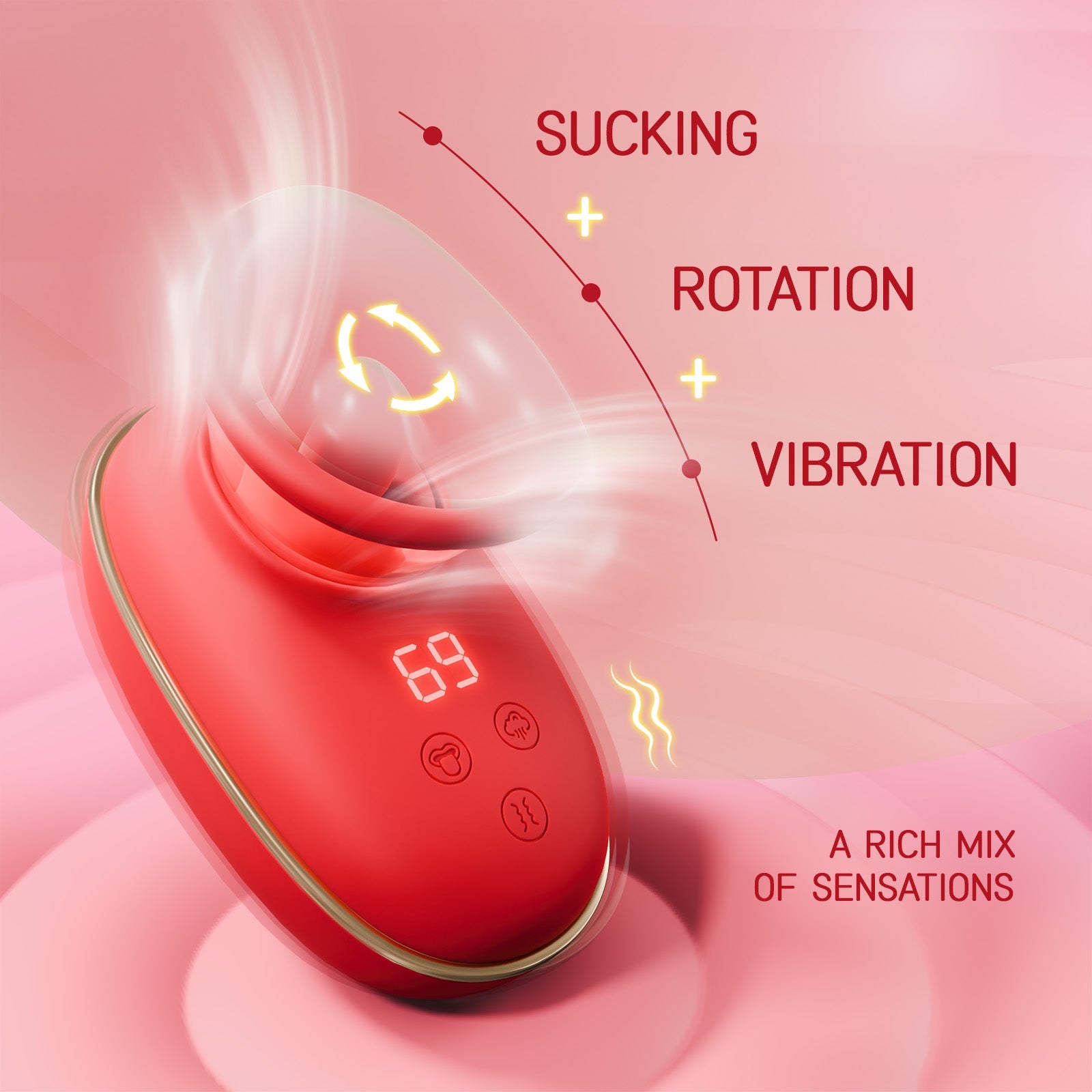 Enid - Clitoral Sucking Licking Vibrator