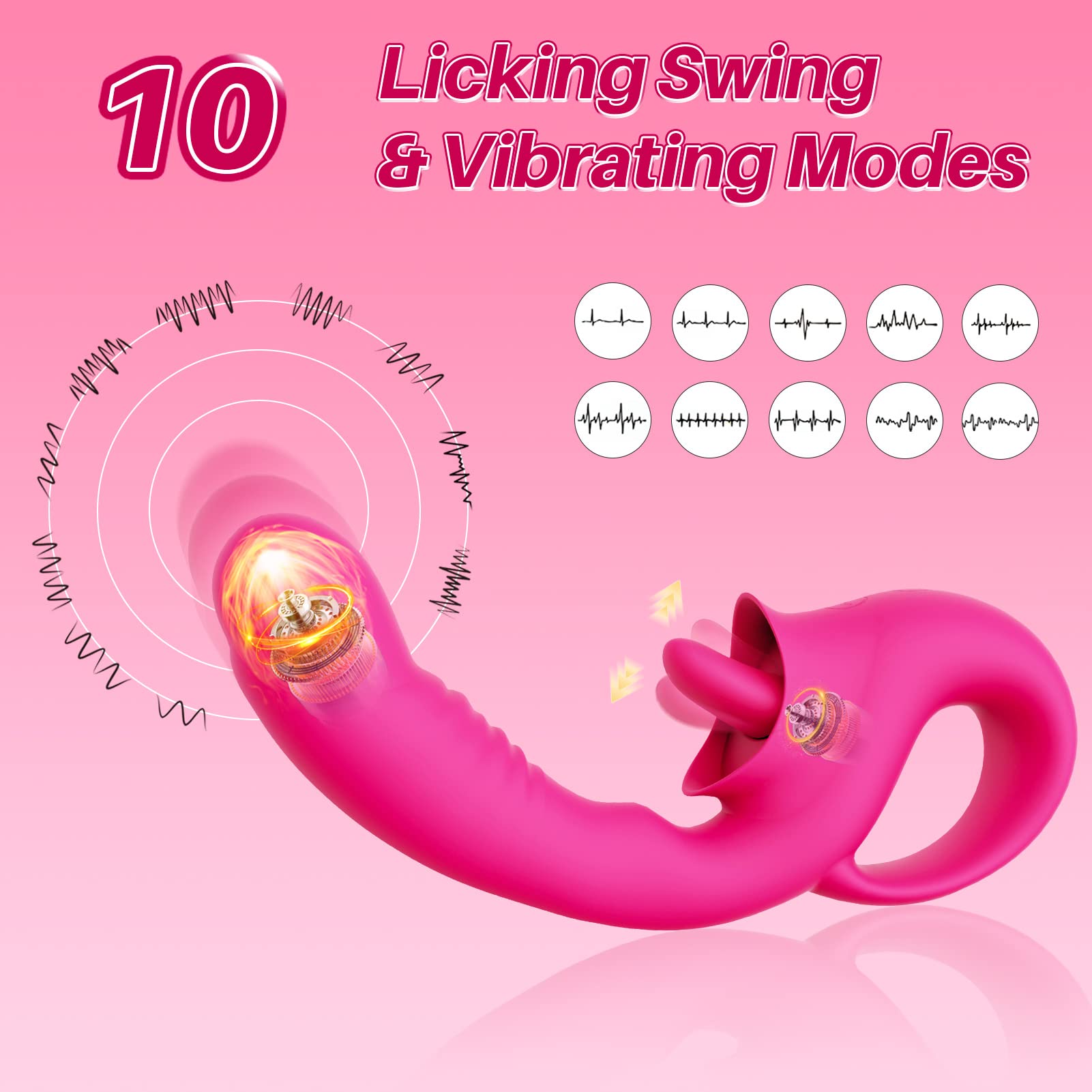 Dottie - Clitoral Licking G Spot Vibration Stimulator