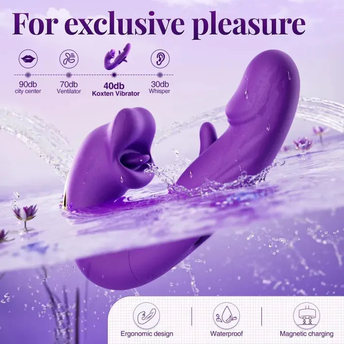 💥2026 NEW G-SPOT VIBRATOR 💞 7 Vibration & 5 Licking Modes + Free Mystery Gift | 30-Day Fast Refund