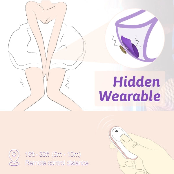 Kim - Magnetic Panty Vibrator with Remote Control